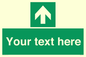 SV6288: Safe condition Custom arrow up sign