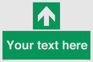 SV6288: Safe condition Custom arrow up sign