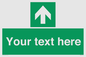 SV6288: Safe condition Custom arrow up sign