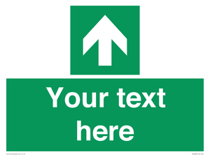 SV6288: Safe condition Custom arrow up sign