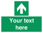 SV6288: Safe condition Custom arrow up sign