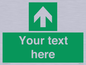 SV6288: Safe condition Custom arrow up sign