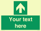 SV6288: Safe condition Custom arrow up sign