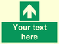 SV6288: Safe condition Custom arrow up sign