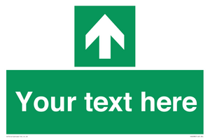 SV6288: Safe condition Custom arrow up sign