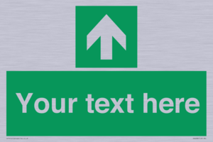 SV6288: Safe condition Custom arrow up sign