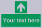 SV6288: Safe condition Custom arrow up sign