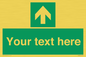 SV6288: Safe condition Custom arrow up sign