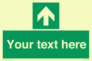 SV6288: Safe condition Custom arrow up sign
