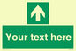 SV6288: Safe condition Custom arrow up sign