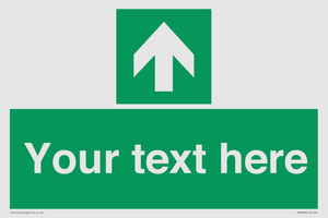 SV6288: Safe condition Custom arrow up sign