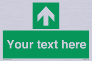 SV6288: Safe condition Custom arrow up sign