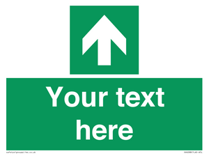 SV6288: Safe condition Custom arrow up sign