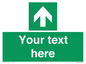 SV6288: Safe condition Custom arrow up sign