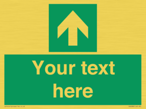 SV6288: Safe condition Custom arrow up sign