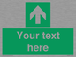 SV6288: Safe condition Custom arrow up sign