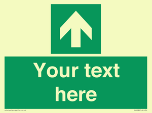 SV6288: Safe condition Custom arrow up sign