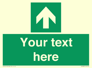 SV6288: Safe condition Custom arrow up sign