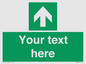 SV6288: Safe condition Custom arrow up sign