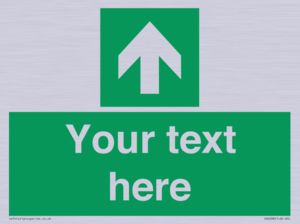 SV6288: Safe condition Custom arrow up sign
