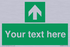 SV6288: Safe condition Custom arrow up sign