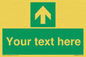 SV6288: Safe condition Custom arrow up sign