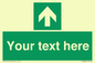 SV6288: Safe condition Custom arrow up sign