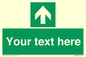 SV6288: Safe condition Custom arrow up sign