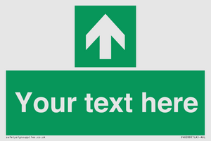 SV6288: Safe condition Custom arrow up sign