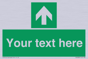 SV6288: Safe condition Custom arrow up sign