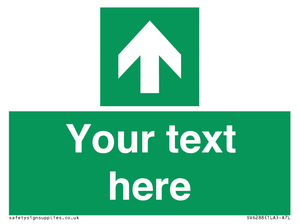SV6288: Safe condition Custom arrow up sign