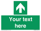 SV6288: Safe condition Custom arrow up sign