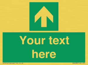 SV6288: Safe condition Custom arrow up sign