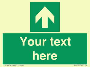 SV6288: Safe condition Custom arrow up sign