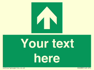 SV6288: Safe condition Custom arrow up sign