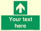 SV6288: Safe condition Custom arrow up sign