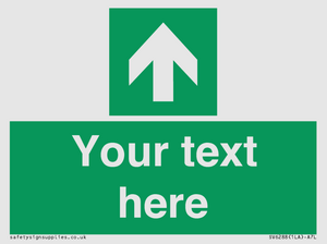 SV6288: Safe condition Custom arrow up sign