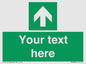 SV6288: Safe condition Custom arrow up sign