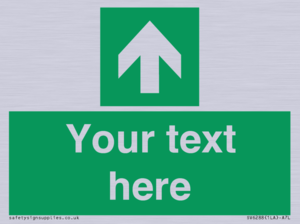 SV6288: Safe condition Custom arrow up sign