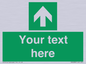 SV6288: Safe condition Custom arrow up sign