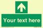 SV6288: Safe condition Custom arrow up sign