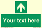 SV6288: Safe condition Custom arrow up sign