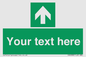 SV6288: Safe condition Custom arrow up sign