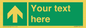 SV6288: Safe condition Custom arrow up sign
