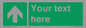 SV6288: Safe condition Custom arrow up sign