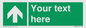 SV6288: Safe condition Custom arrow up sign