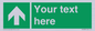 SV6288: Safe condition Custom arrow up sign