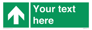 SV6288: Safe condition Custom arrow up sign
