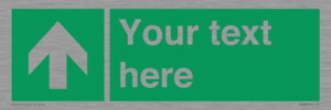 SV6288: Safe condition Custom arrow up sign