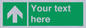 SV6288: Safe condition Custom arrow up sign